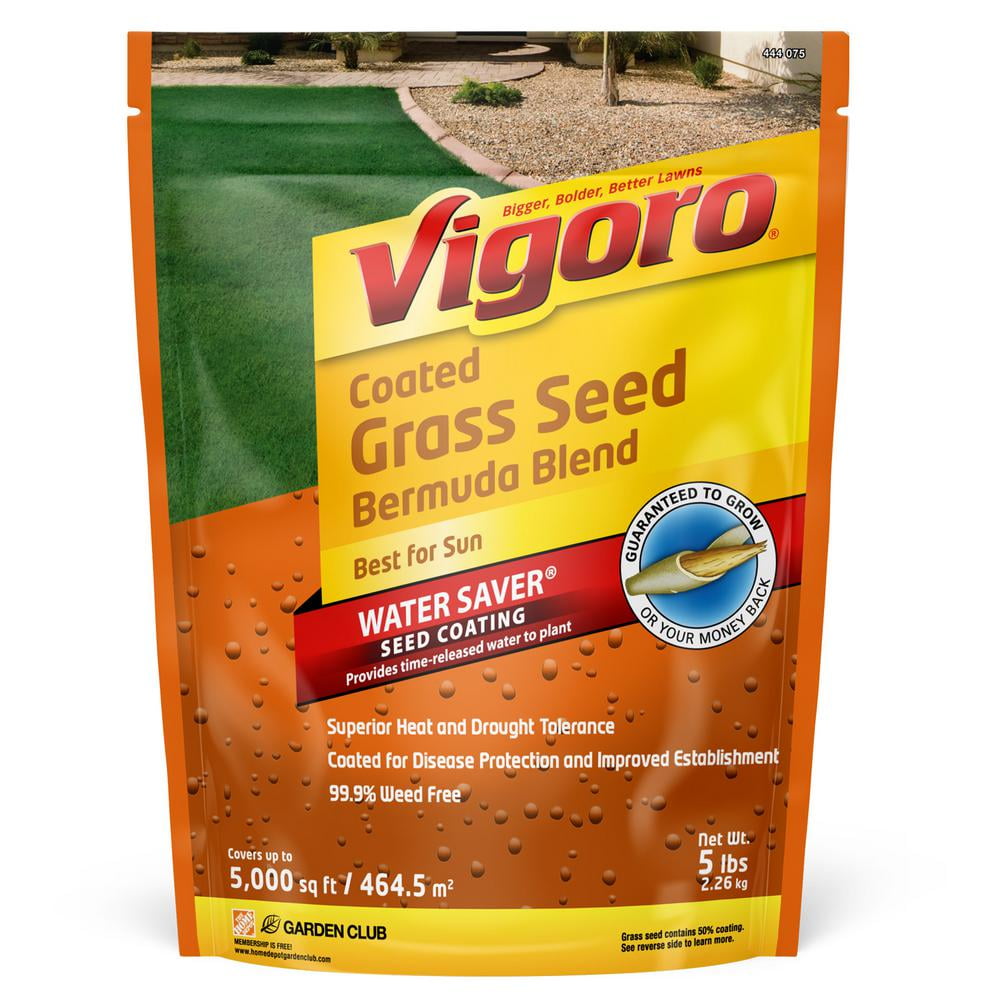5 lbs. Bermuda Grass Seed Blend with Water Saver Seed Coating