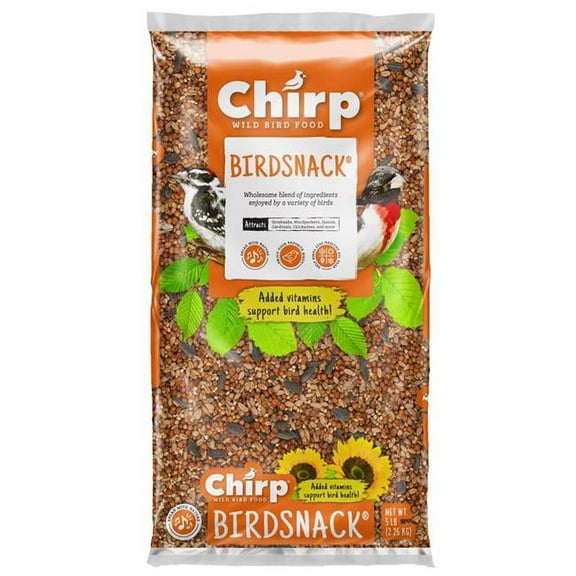 5 lbs Birdsnack Wild Bird Sunflower Seeds Wild Bird Food