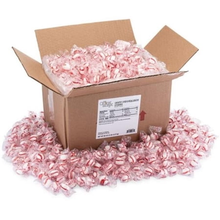 5 lbs Soft Peppermint Puffs Candy, Salty