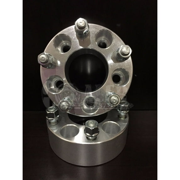 5 lug Wheel Spacers 5x4.5 TO 5X5 Adapters bolt 12x1.5 Fit Dodge New Set 2" Pair