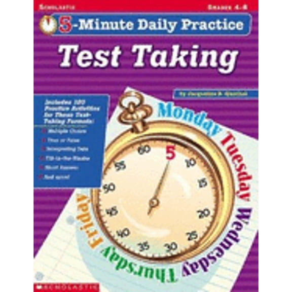 Pre-Owned 5-minute Daily Practice, 9780439431125, 0439431123, Paperback,