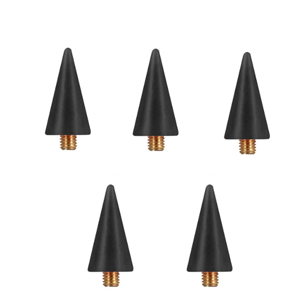 5&nbsp;Pcs Point Drill Pen Replacement Head Wax Head Double End Point-tipped Diamond Picking Accessories DIY Nail Deco Art Painting Tool