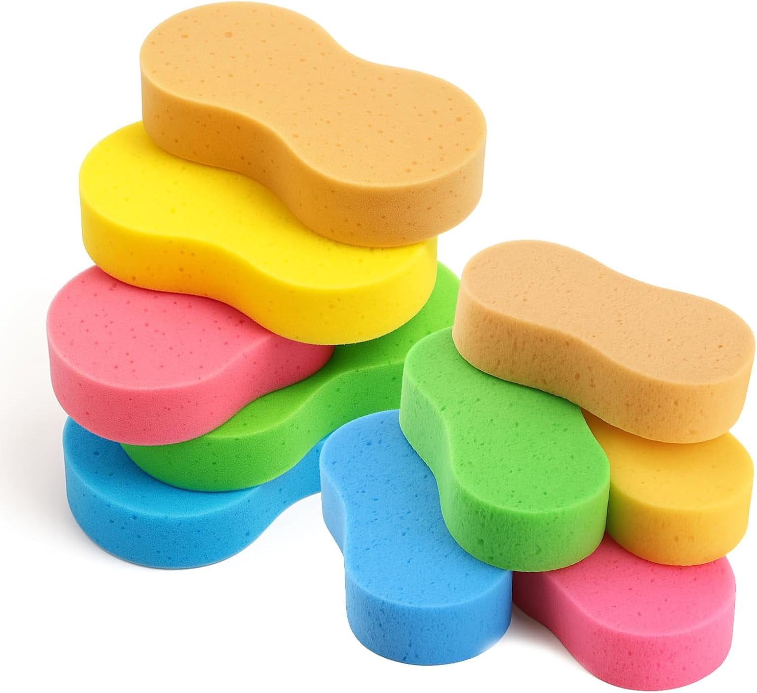 5 or .10 Pack Large Car Wash Sponges Non-Scratch Sponges for Auto ...