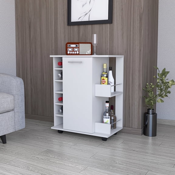 5 or More Shelves - Make Drinks on Top Surface - Intimate Party Space - Add Sophistication to Setup