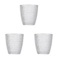 thumbnail image 1 of 5 ounce, Set of 3, Acrylic Tumbler Drinking Glasses Set, BPA-Free, Stackable Drinkware, Dishwasher Safe Cups, Clear, 1 of 6