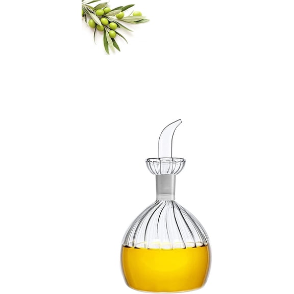 5 oz/150 ml Olive Oil & Vinegar Dispenser with Non Drip Spout - Oil Pourer Dispensing Bottles Soap dispenser for Kitchen BBQ and Bathroom.