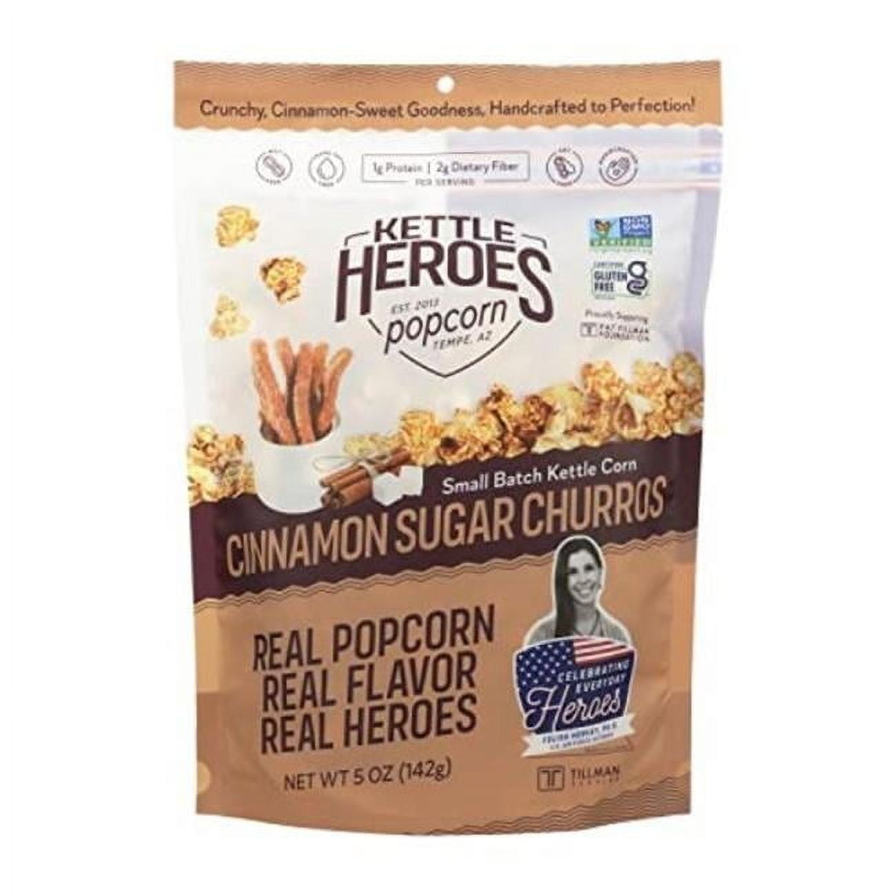 5 oz Cinnamon Sugar Churros Kettle Corn, Pack of 6