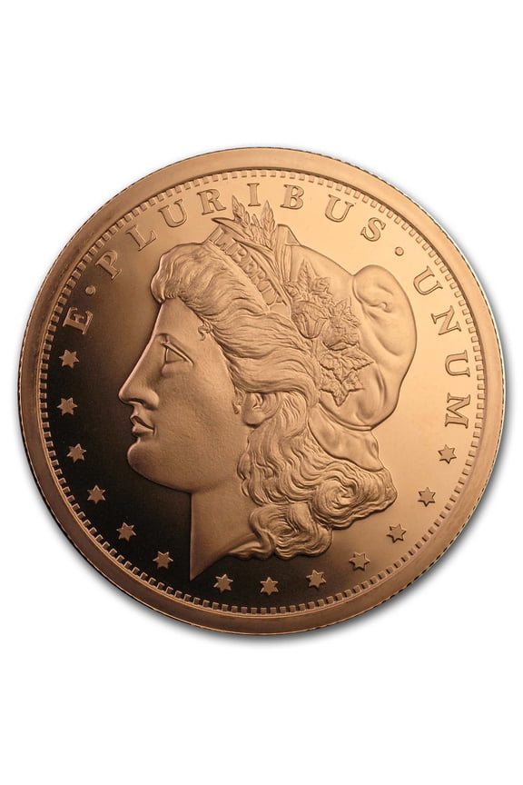 5 oz Copper Round - Morgan Dollar