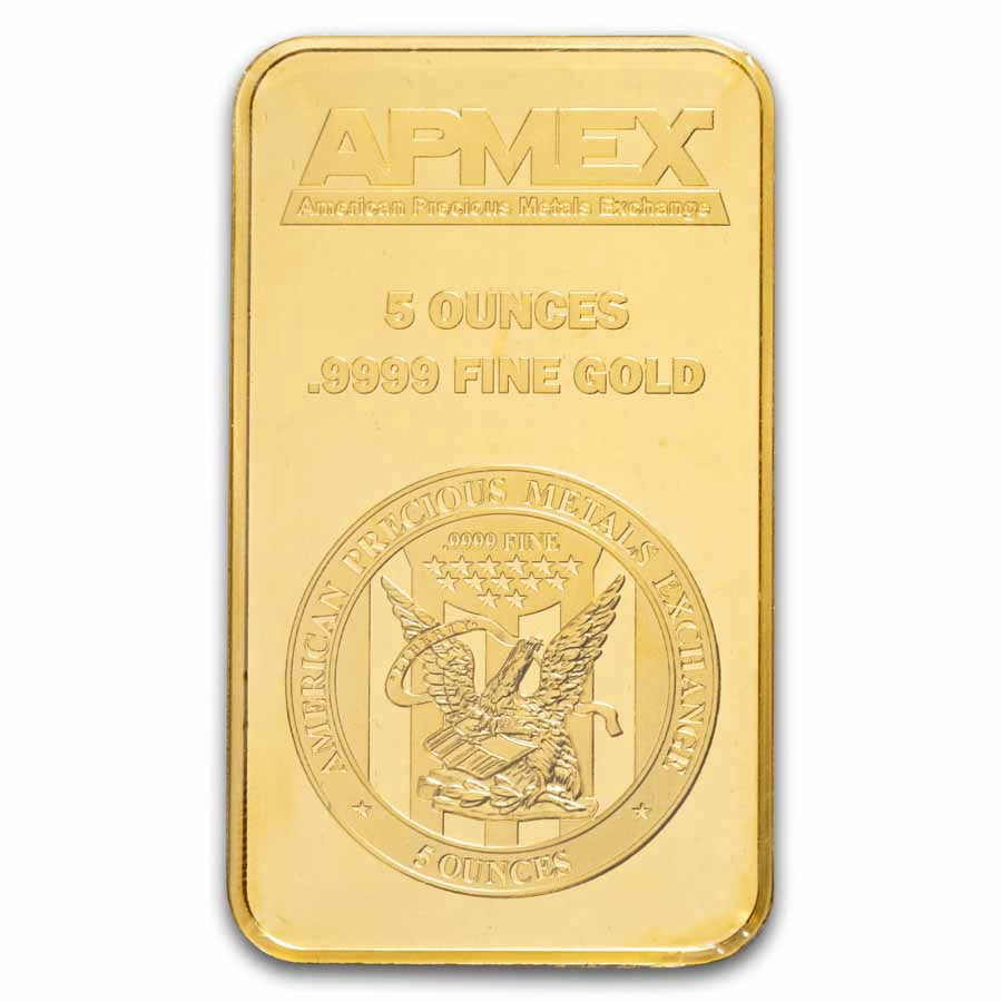 5 oz Gold Bar - APMEX (In Assay)