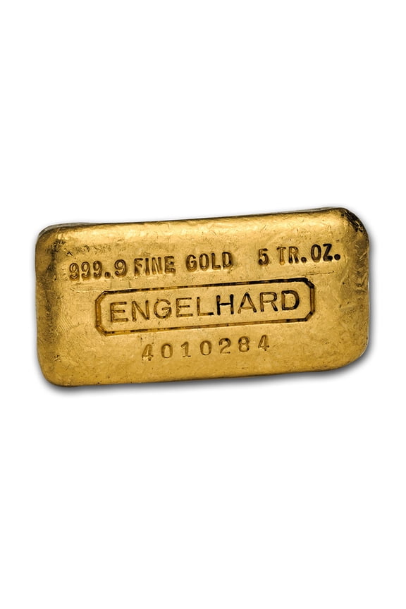 5 oz Gold Bar - Engelhard