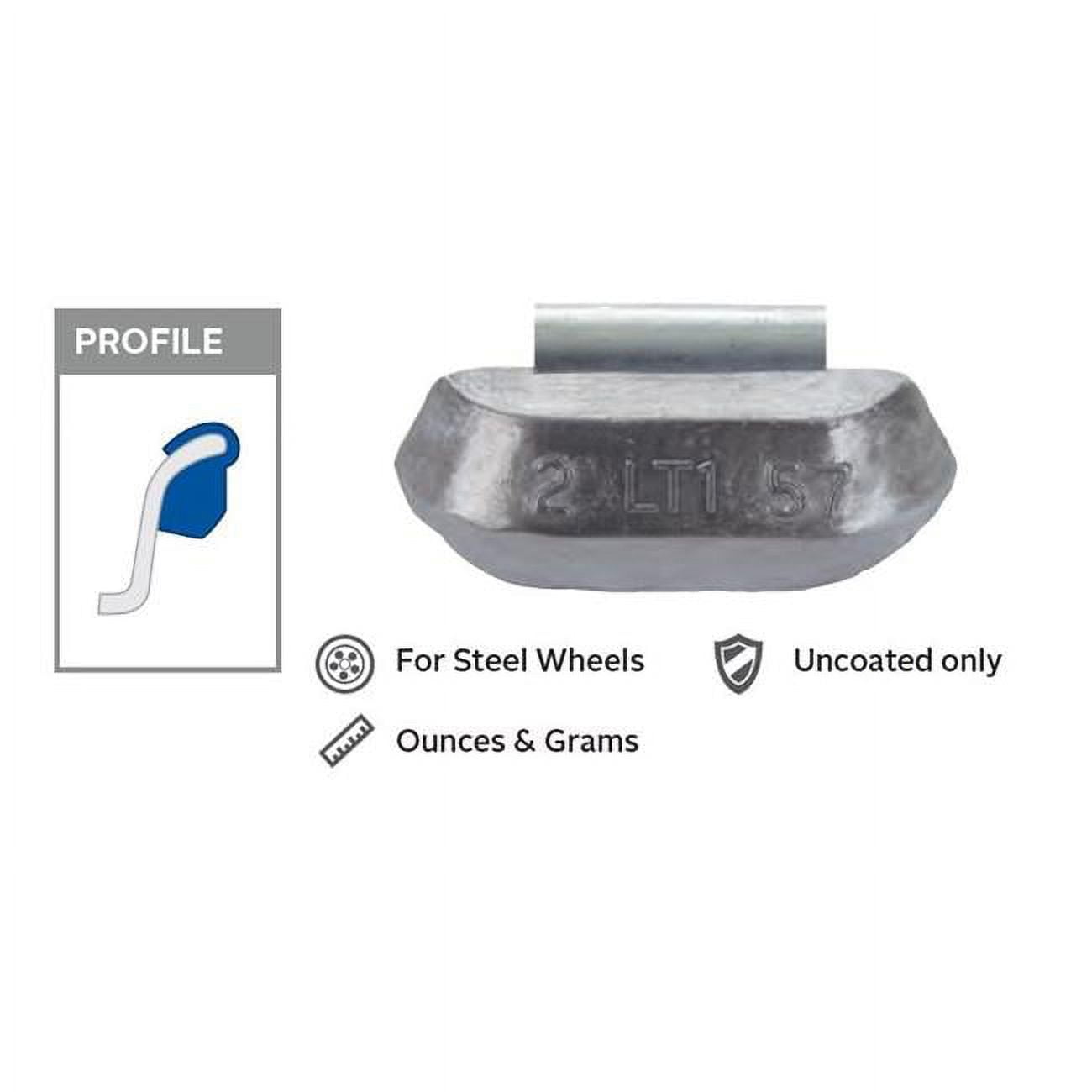 5 oz Light Truck Wheel Weight, Box of 25