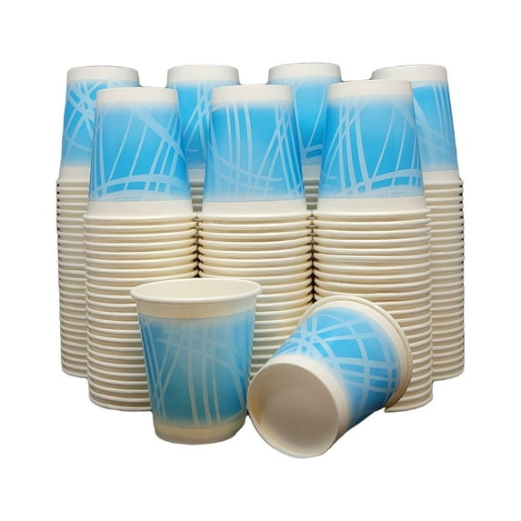 5 oz Paper Cups, Mouthwash Cups, Disposable Bathroom Cups, Paper Cold Cups for Party, Picnic, Art & Craft, Travel (2400 Counts)