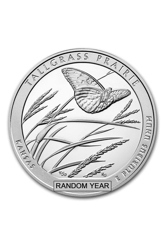 5 oz Silver ATB (Random Year) BU