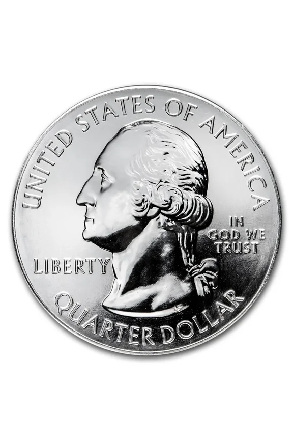 5 oz Silver America the Beautiful (ATB) Coin .999 Fine Silver, BU, Random Year