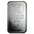 thumbnail image 1 of 5 oz Silver Bar - Golden State Mint (ISO), 1 of 3