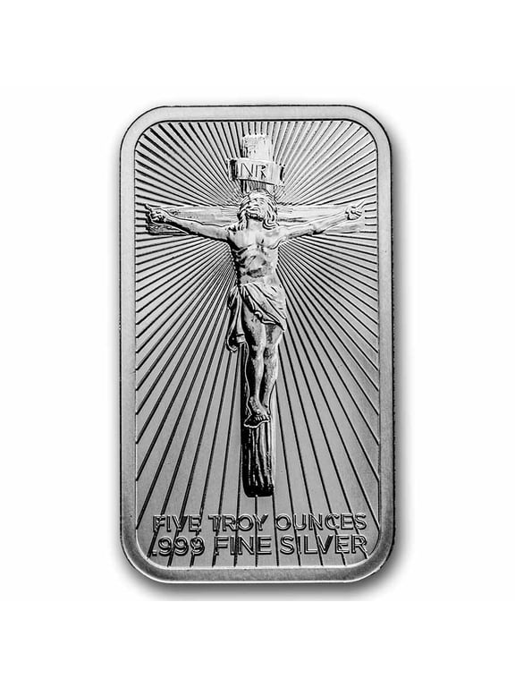 5 oz Silver Bar - Jesus
