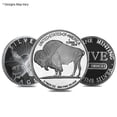 thumbnail image 1 of 5 oz Silver Generic Rounds .999 Fine, 1 of 3