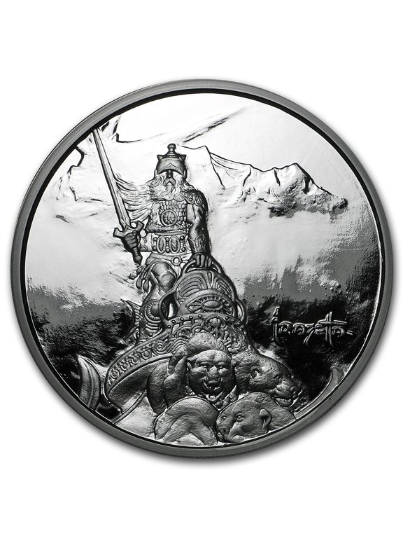 5 oz Silver Proof Round - Frank Frazetta (Silver Warrior)