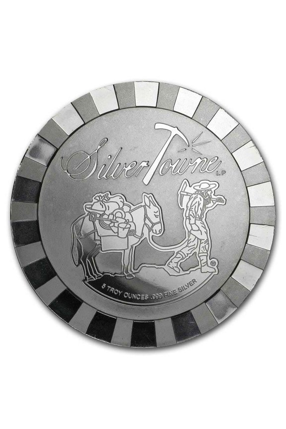 5 oz Silver Round - SilverTowne Prospector Stackables