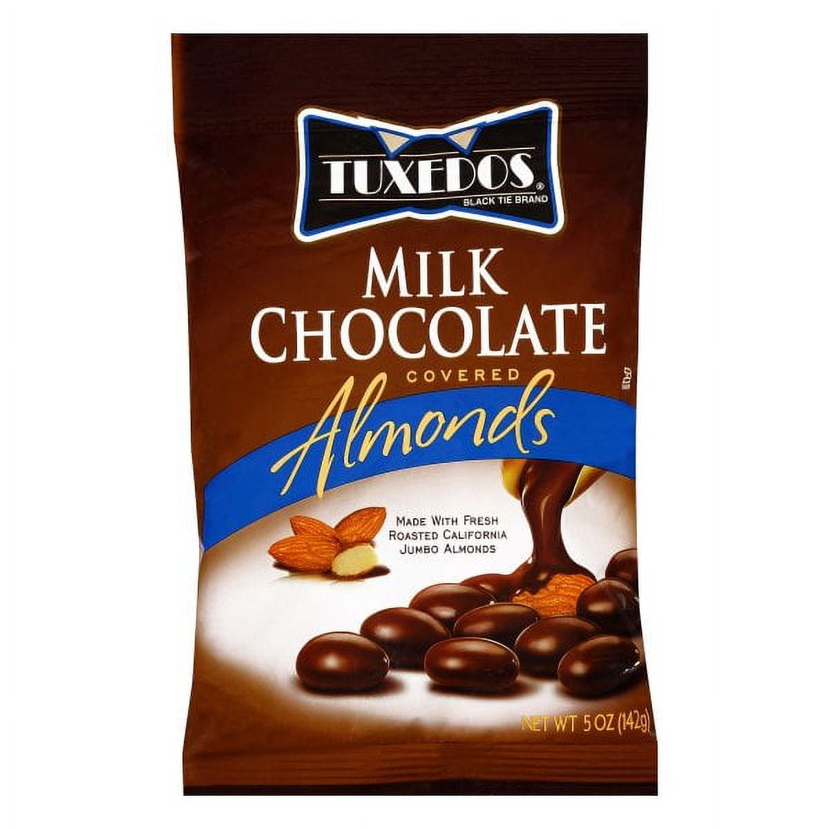 5 oz. TUXEDOS Milk Chocolate Almonds