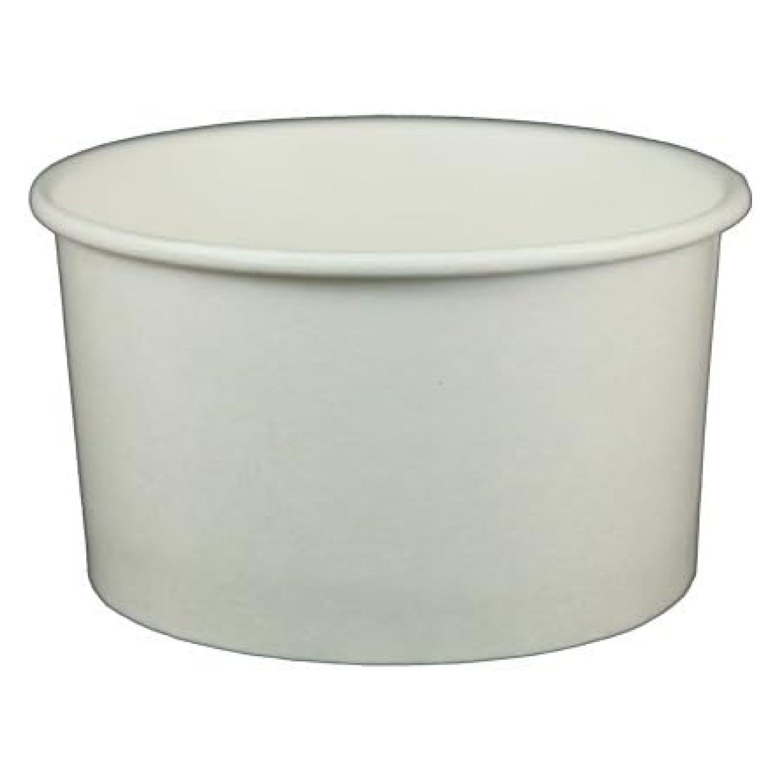5 oz Yogurt Paper Cups 1000 Count (White)