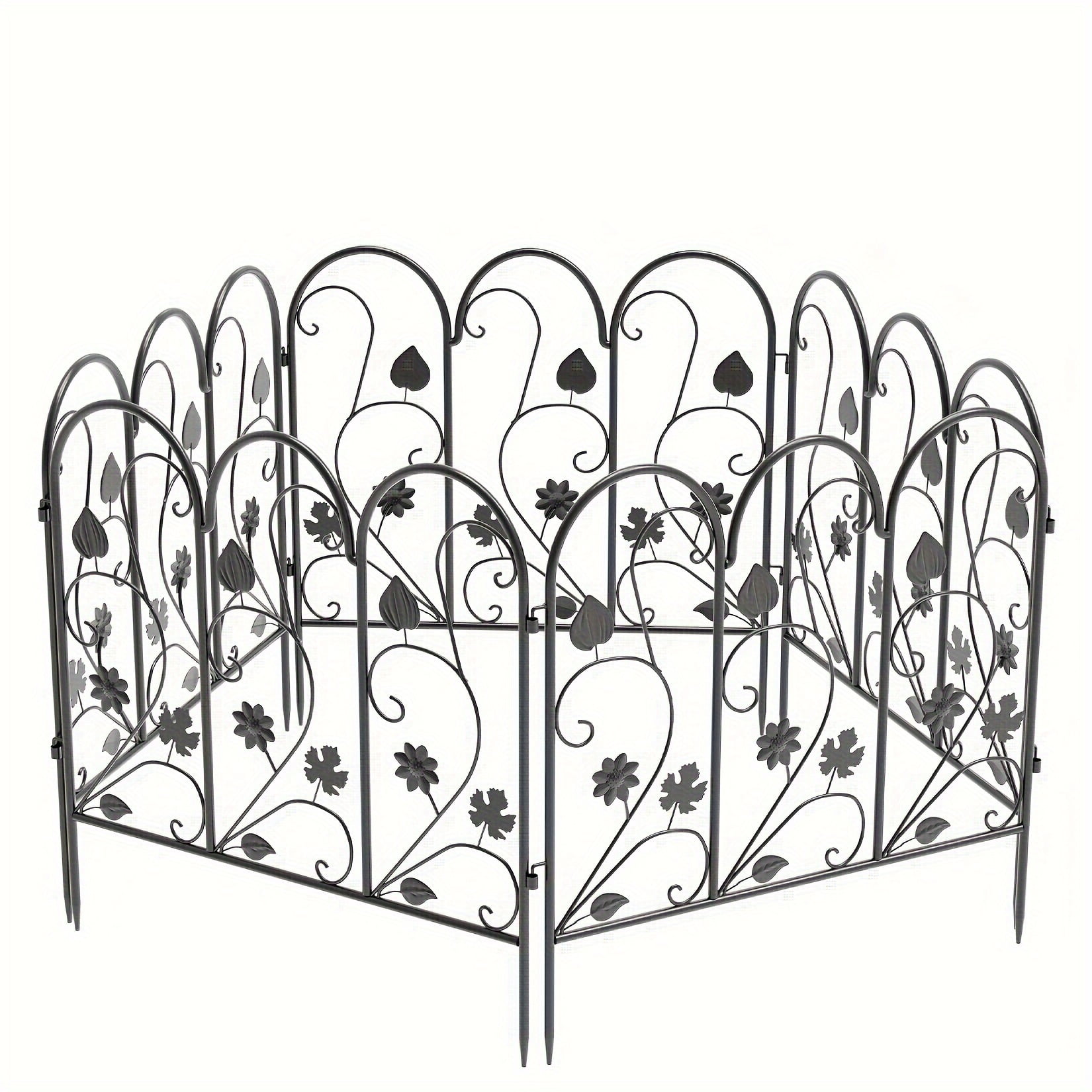 Unbranded Decorative Garden Fence Panel for Animals (5 Pack)