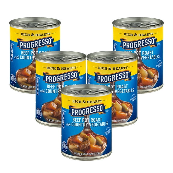 Progresso Beef Pot Roast with Country Vegetables Canned Soup, 18.5 oz