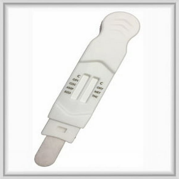 (5 pack) 7 Panel Saliva Drug Oral Fluid Test Kits - AMP/BZO/COC/mAMP/OPI/OXY/THC