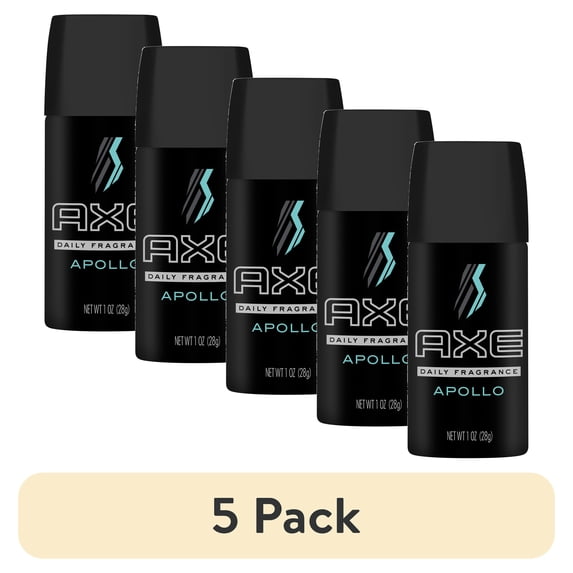 (5 pack) AXE Body Spray for Men Apollo 1 oz