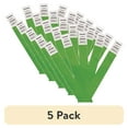 thumbnail image 1 of (5 pack) Advantus Tyvek Wristbands Green, Pack of 500, 1 of 4