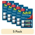 thumbnail image 1 of (5 pack) Advil Pain Relievers and Fever Reducer Coated Tablets, 200 Mg Ibuprofen, 20 Count, 1 of 17