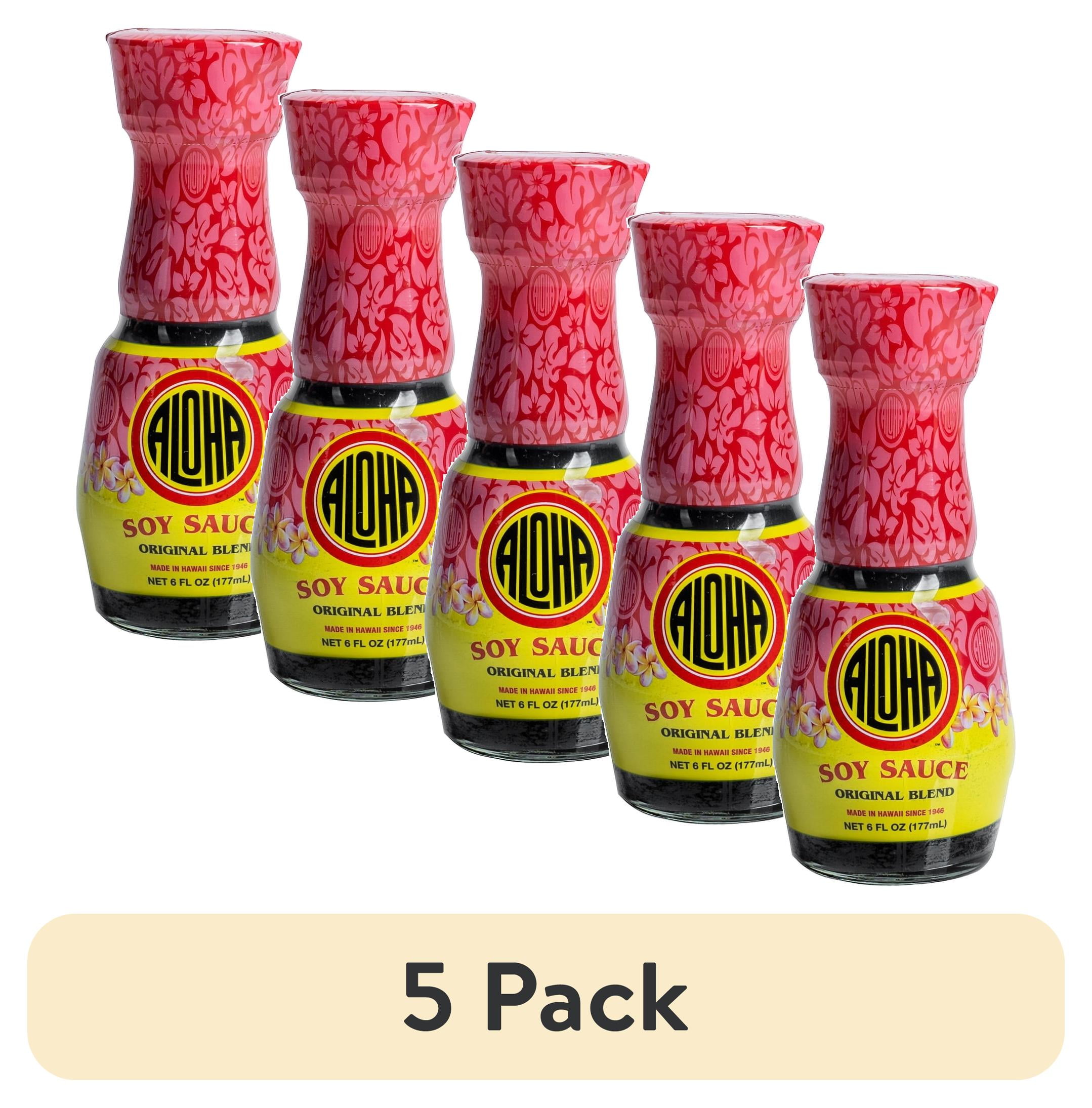 【新品・未開封】アロハ醤油 ハワイ SOY SAUCE等5本セット Aloha Shoyu Soy Sauce 5-Pack, 6 oz - Warehouse Kitchen - Walmart