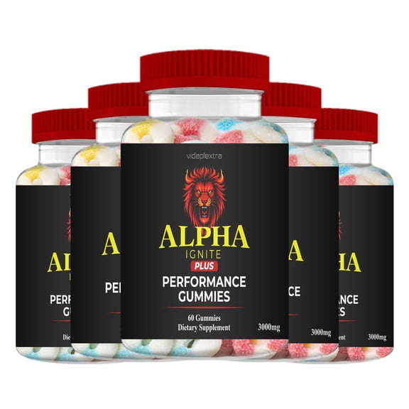 (5 pack) Alpha Ignite Plus - AlphaIgnite Plus Gummies