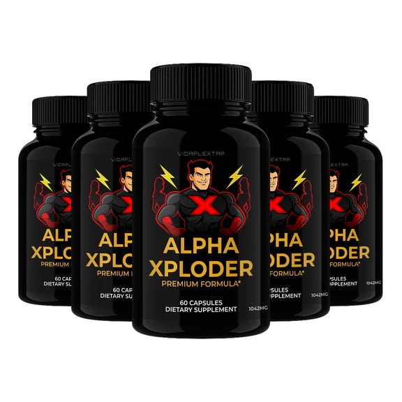 (5 pack) Alpha Xploder - Alpha Xploder Mens Capsules