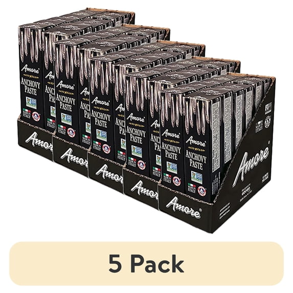 (5 pack) Amore Paste - Anchovy, 1.58 Ounce