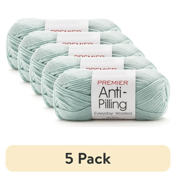 (5 pack) Anti-Pilling Everyday® Worsted