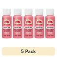 thumbnail image 1 of (5 pack) Apple Barrel Acrylic Craft Paint, Matte Finish, Peachy Pink, 2 fl oz, 1 of 18