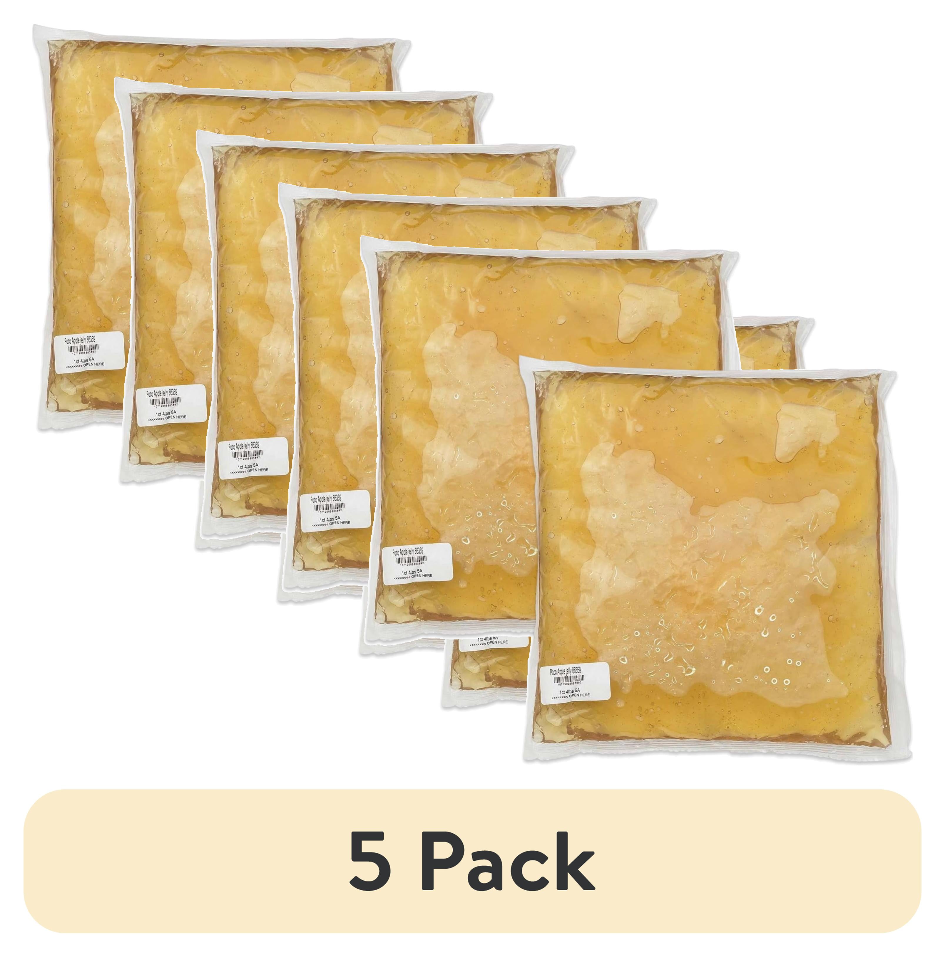 (5 pack) Apple Jelly Bulk Bag | 4 Pound Bag (2 Bags)