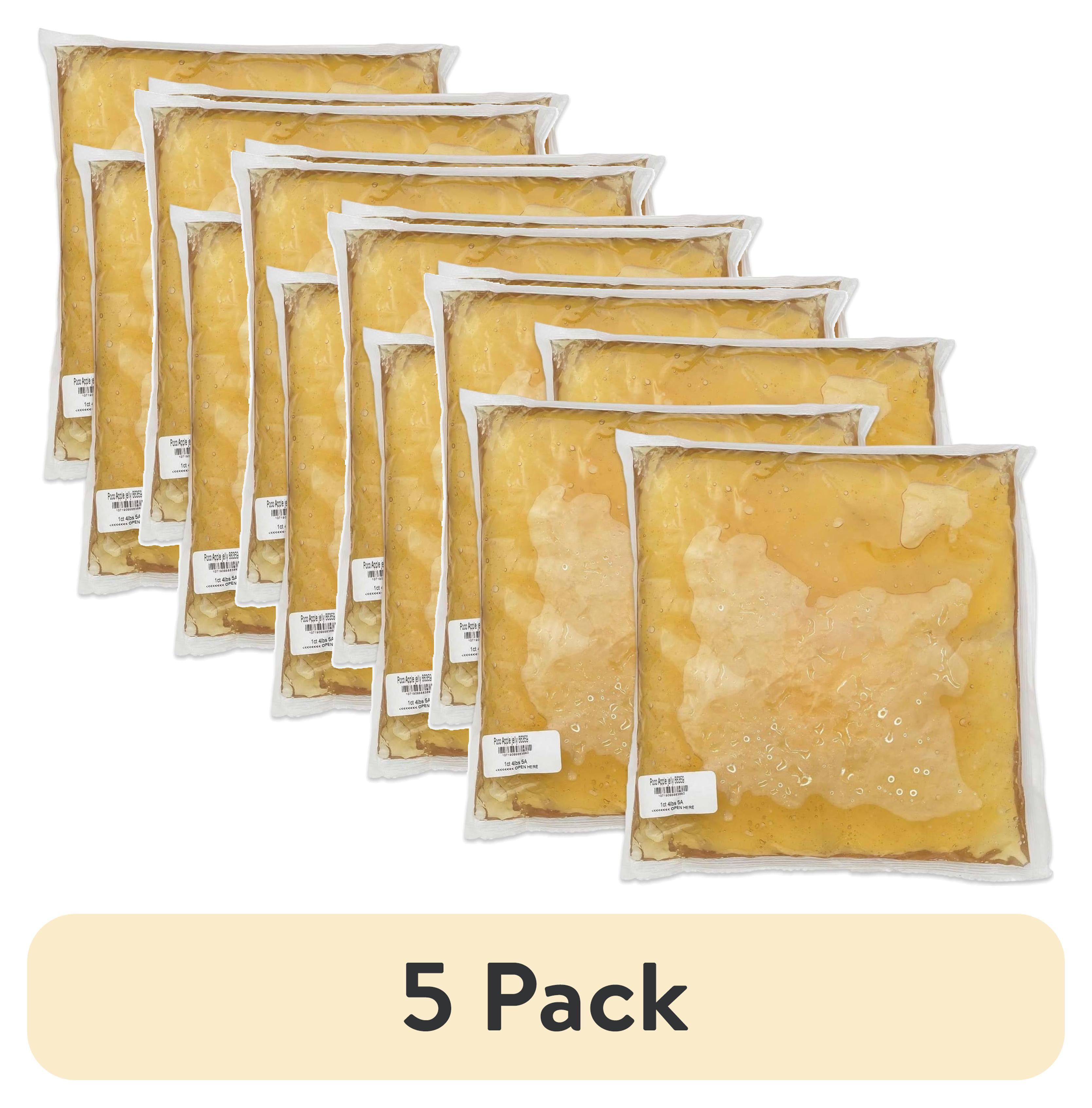 5 pack) Apple Jelly Bulk Bag | 4 Pound Bag (4 Bags
