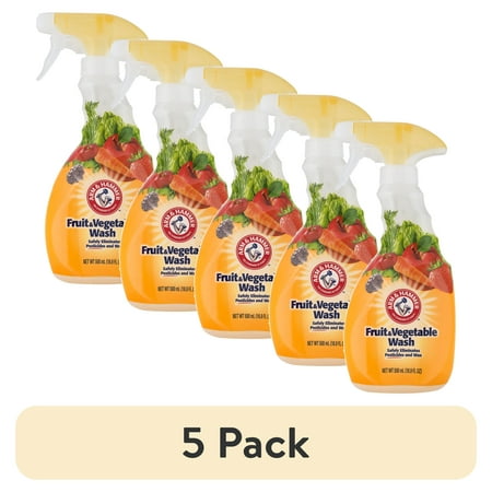 (5 pack) Arm & Hammer Fruit & Vegetable Wash, 500.0 ML