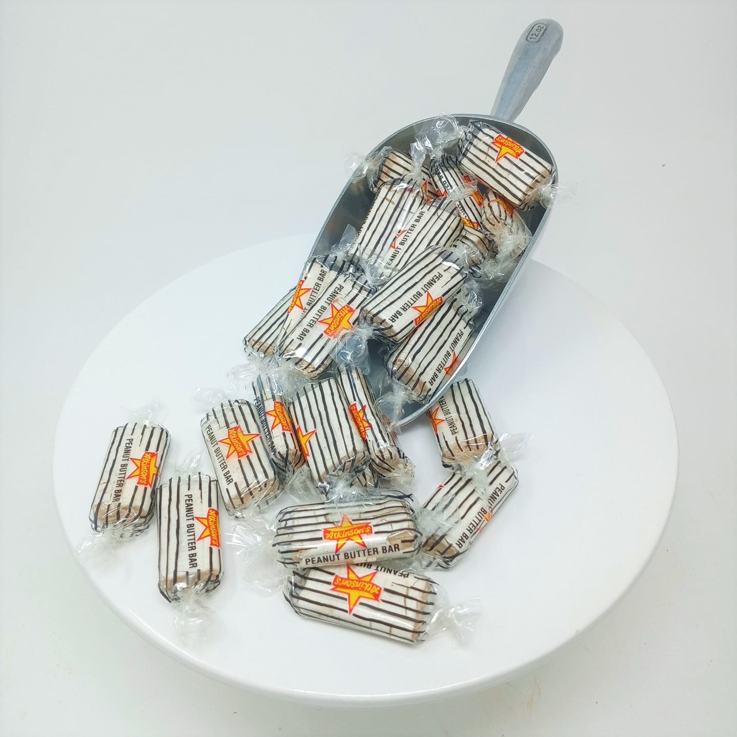 (5 pack) Atkinson Wrapped Bulk Candy Bars, Peanut Butter, 1 Pound ...