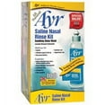 thumbnail image 1 of (5 pack) Ayr Saline Sinus Rinse Kit 100 Mix Packets Plus Applicator Bottle - 1 Ea, 1 of 1
