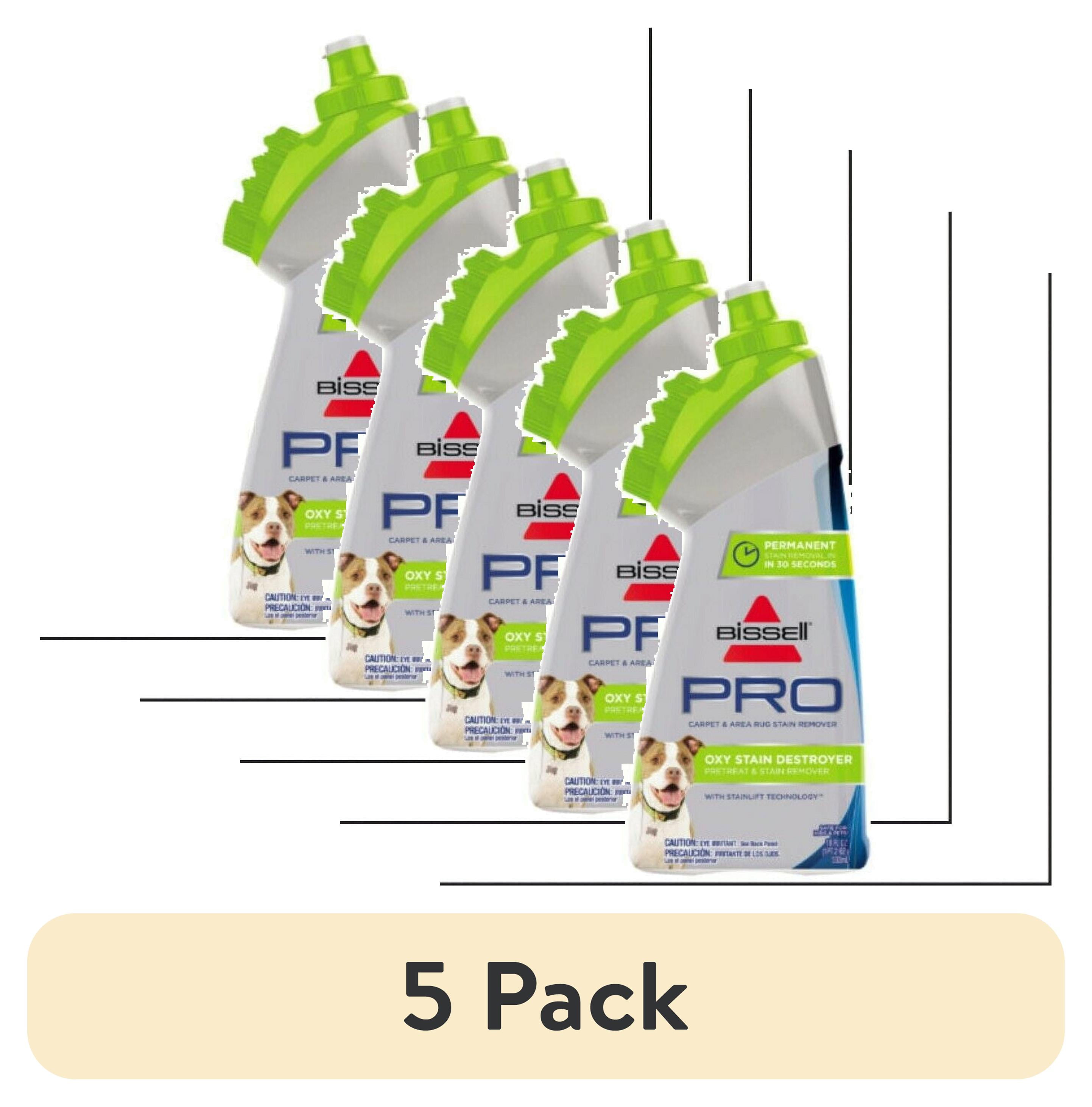 pack) BISSELL 18 oz Pro Oxy Stain Destroyer Pet Brush Head