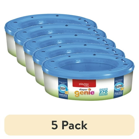 (5 pack) Baby Diaper Genie Diaper Disposal Pail System Refills 1-Pack