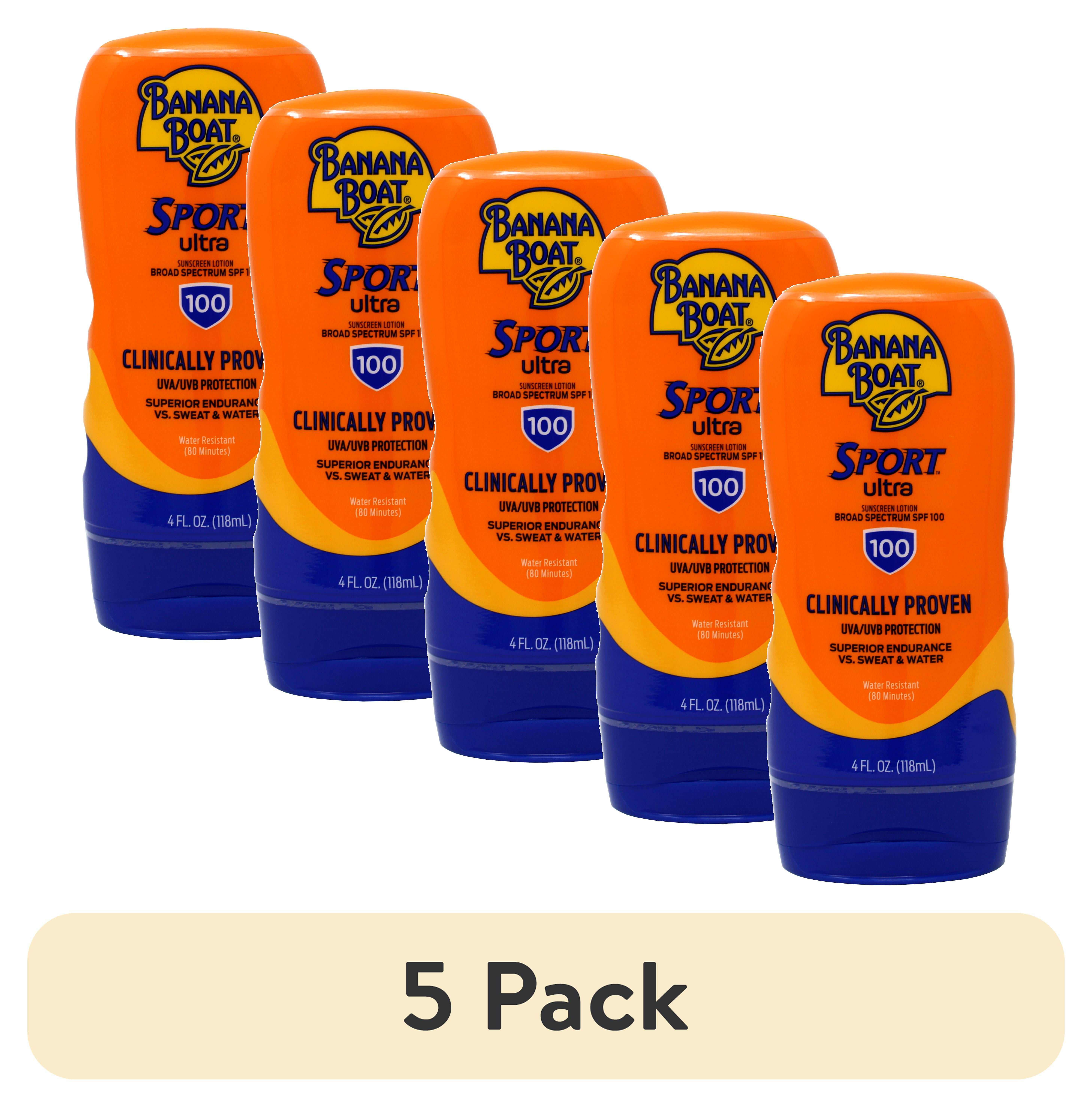 BANANA BOAT SPORT SPF100 日焼け止め 4 つ 4 pack) Banana Boat Sport Ultra Sunscreen Lotion SPF 100, 4