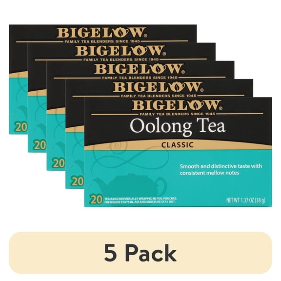 (5 pack) Bigelow Oolong Tea, 20 Count
