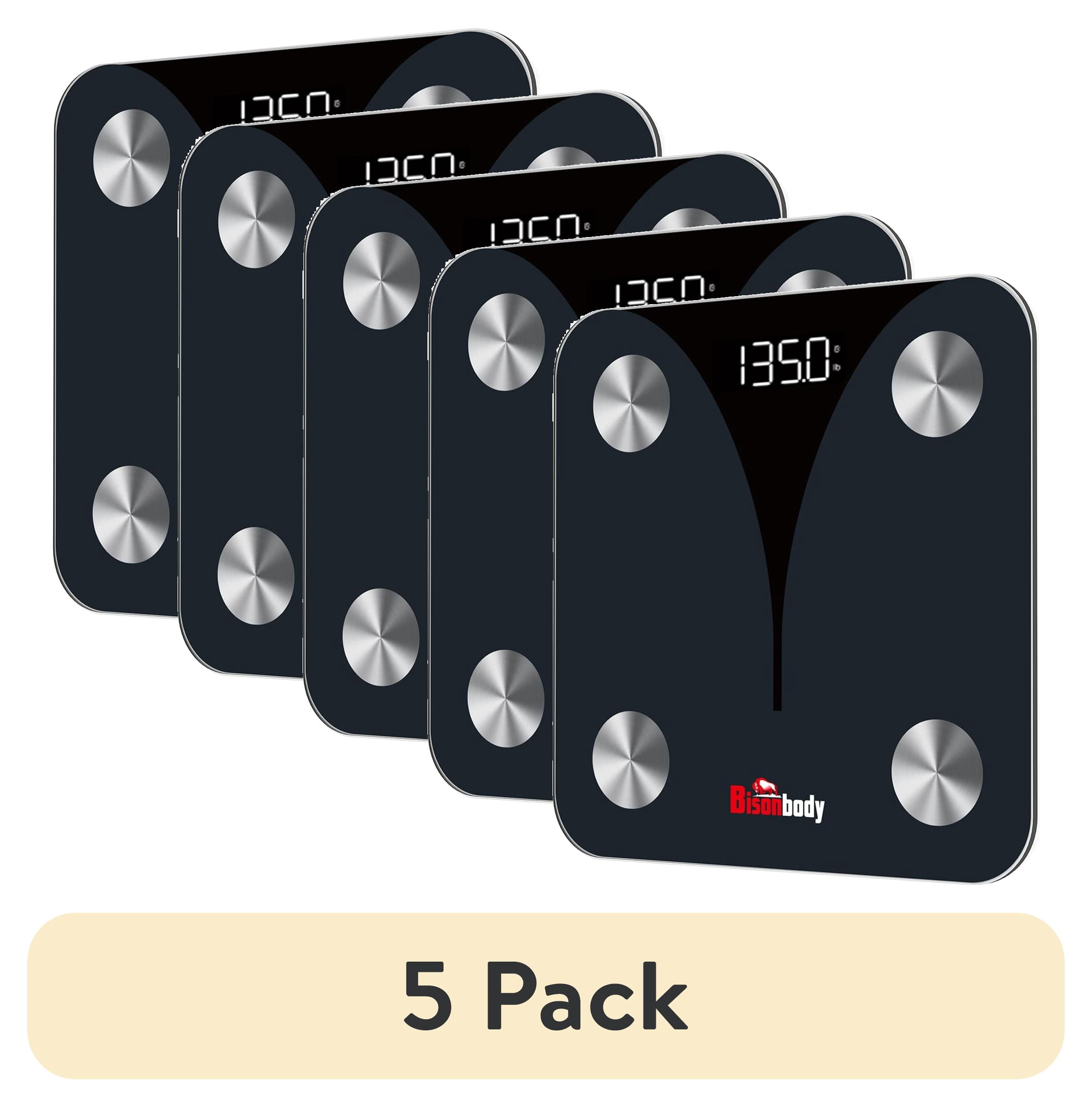 (5 pack) Bisonbody Smart Body Scale & Digital Height Tracker – 20 Body ...