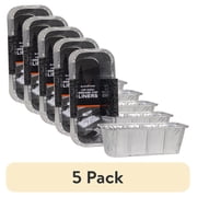 (5 pack) Blackstone Adventure Ready Camping Griddle Grease Cup Liners, Pack of 10