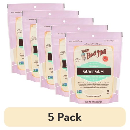 (5 pack) Bob's Red Mill Guar Gum, 8-ounce