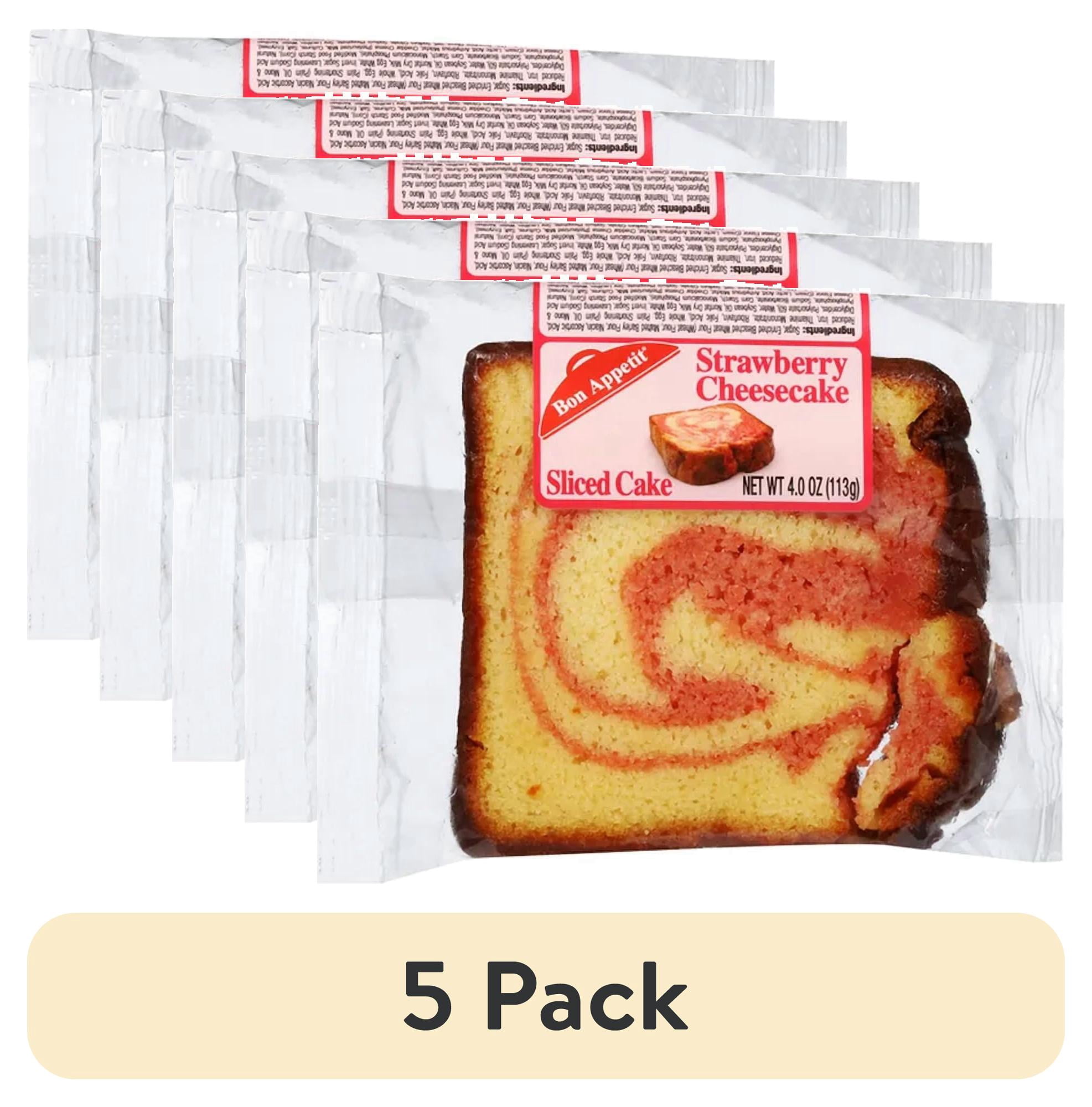 (5 pack) Bon Appetit Strawberry Cheesecake 4 oz (Pack of 8)